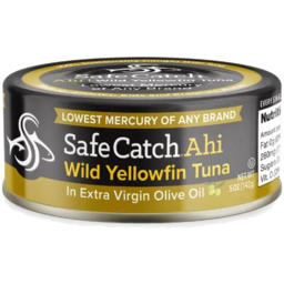 Photo of Safe Catch Wild Ahi, Yellowfin Tuna in Extra Virgin Olive Oil 142g