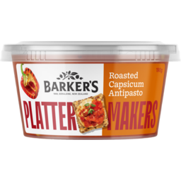 Photo of Barkers Platter Makers Antipasto Roasted Capsicum 190g