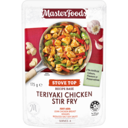 Photo of Masterfoods Recipe Base Teriyaki Chicken Stir Fry 175g