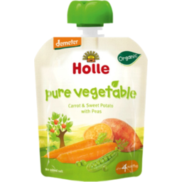 Photo of Holle Pouch Carrot & Sweet Potato 90g