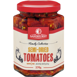 Photo of Sandhurst Semi Dried Tomatoes In Vegetable Oil 270g