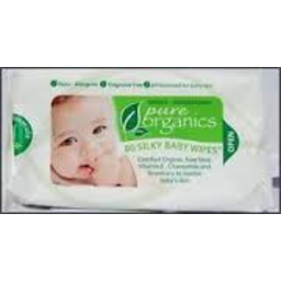 Photo of Simply Organic Baby Wipes 80's