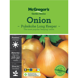 Photo of McGregor's Seeds Onion 