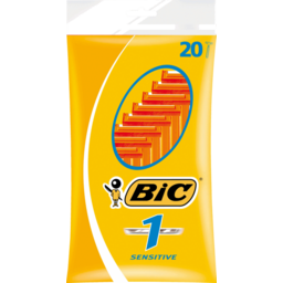 Photo of Bic Razors 1 Sensitive Skin Disposable Pouch 20 Pack
