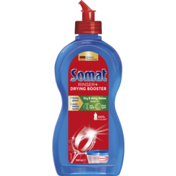Photo of Somat Rinser + Drying Booster, Dishwashing Rinse Aid Liquid For Shiny And Dry Dishes 500ml 500ml