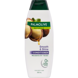 Photo of Palmolive Naturals Smooth & Shine Conditioner Macadamia Oil + Keratin 350ml