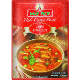 Photo of Mae Ploy Curry Paste Red 50gm
