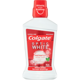 Photo of Colgate Mouthwash Optic White Mint 500ml
