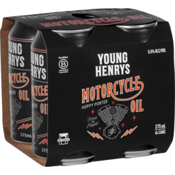 Photo of Young Henrys Motorcycle Oil 4 Can Wrap