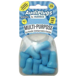 Photo of Audisol Audiplugs Ear Protection Multipurpose 8 Plugs 