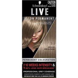 Photo of Schwarzkopf Live Medium Ash Blonde Permanent Hair Colour Single Pack