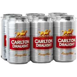 Photo of Carlton Draught Can 375ml 6 pack