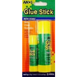Photo of Amos Glue Stick 8g + 35g 2 Pack
