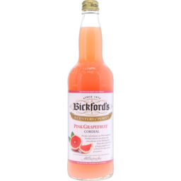 Photo of Bickfords Pink Grapefruit Cordial 750ml