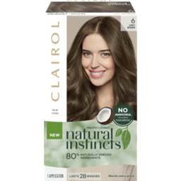 Photo of Clairol Natural Instincts Semi-Permanent Hair Colour 6 Light Brown