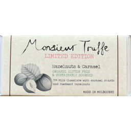 Photo of Monsieur Truffe 39% Milk Hazelnut Caramel Chocolate