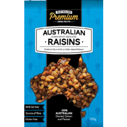 Photo of Australian Premium Raisins Sunmuscat Seedless 375g