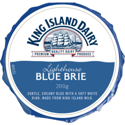 Photo of King Island Dairy Lighthouse Blue Brie
