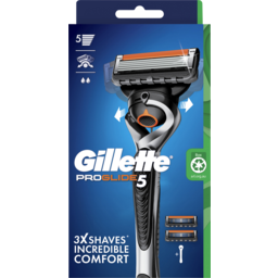 Photo of Gillette Proglide Flexball Razor Handle + 2 Cartridges, Shave Care
