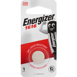Photo of Energizer Batteries Lithium Miniature Coin 1616 Single