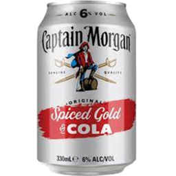 Photo of Capt Morgan&Cola 6% C