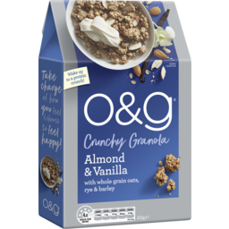 Photo of O&G Granola Breakfast Cereal Crunchy Almond And Vanilla