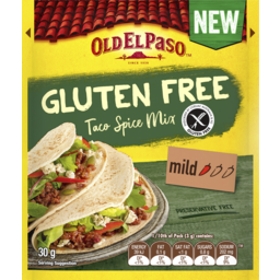 Photo of Old El Paso Mild Taco Spice Mix Gluten Free 30g