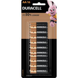 Photo of Duracell Coppertop AA Batteries 16pk