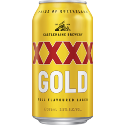 Photo of XXXX Gold Can 375ml