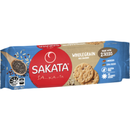 Photo of Sakata Wholegrain Rice Crackers Original 90g