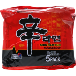Photo of Nong Shim Shin Ramyun Noodles 5pack Instant Noodles 600g