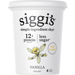 Photo of Siggis 4% Milk Fat Vanilla Yoghurt 500g
