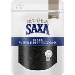 Photo of Saxa® Black Whole Peppercorns 190g 190g