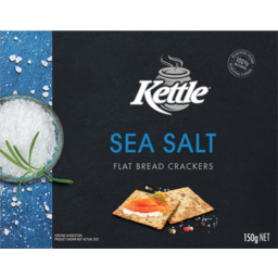 Photo of Kettle Sea Salt Flat Bread Crackers