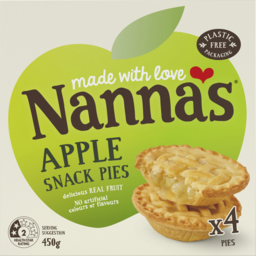 Photo of Nannas Apple Snack Pies 4 Pack