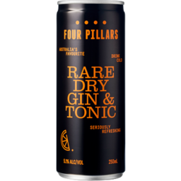 Photo of Four Pillars Rare Dry Gin & Tonic Can
