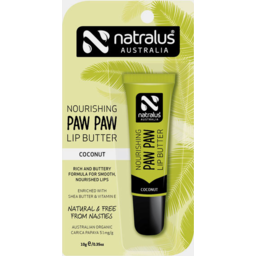 Photo of Natralus Nourishing Paw Paw Lip Butter Coconut