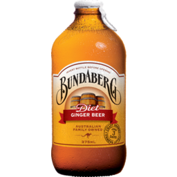 Photo of Bundaberg Brewed Diet Ginger Bottles