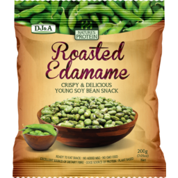 Photo of Dj&A Natures Protein Roasted Edamame Snack 200g