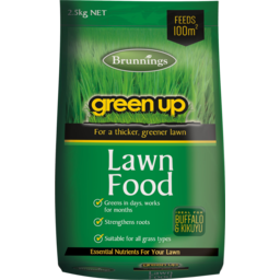 Photo of Brunnings Green Up Lawn Food Fertiliser 2.5kg