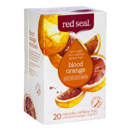 Photo of Red Seal Tea Fruit Blood Orange Hot Or Cold Brew Tea 20's 50g