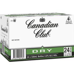 Photo of Canadian Club Whisky & Dry Stubbies