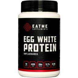 Photo of Eat Me Supplements Unflavoured Egg White Protein