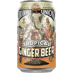 Photo of Brookvale Union Ginger Beer Tropical Can