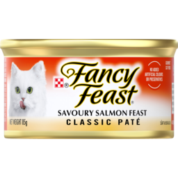 Photo of Fancy Feast Cat Food Classic Pate Savoury Salmon Feast
