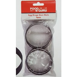 Photo of Food Guru Egg Rings Non Stick Each 