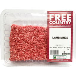 Photo of Free Country Lamb Mince Kg (approx 500g) Pre Pack
