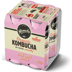 Photo of Remedy Organic Kombucha Pink Lady Apple