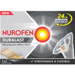 Photo of Nurofen Duralast Ibuprofen 200mg 2 Pack Patches
