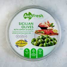 Photo of Ausfrsh Olive Sicilian Lemon & Garlic 150gm